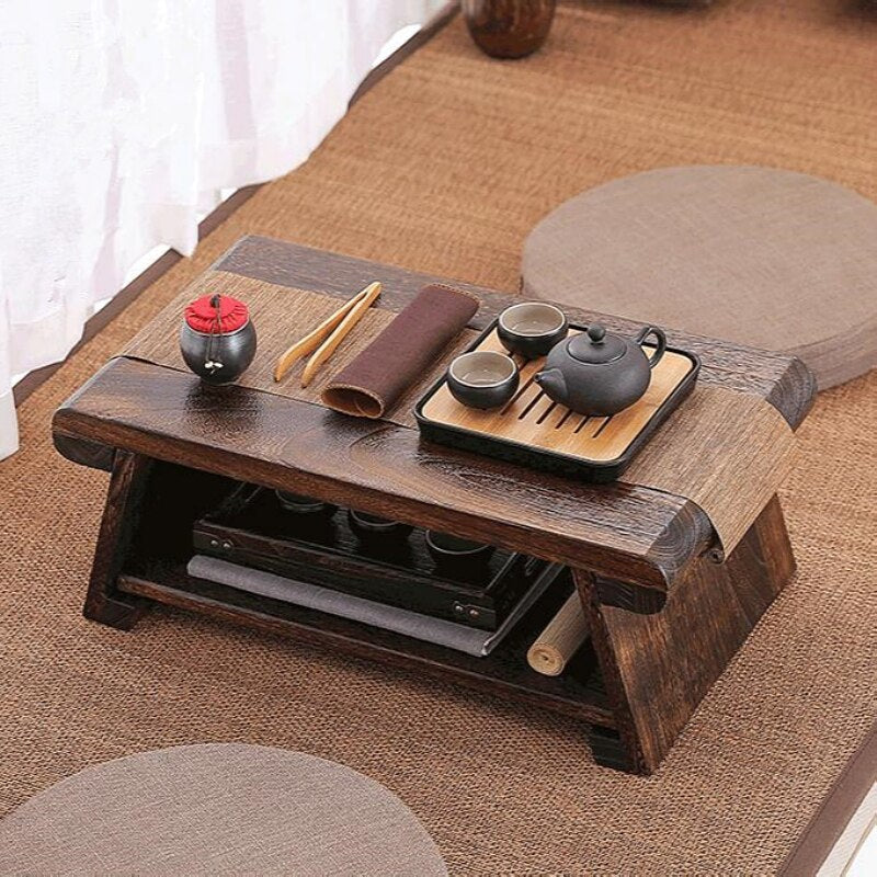 Table basse style japonais