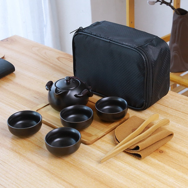 Set de thé japonais pour les voyages