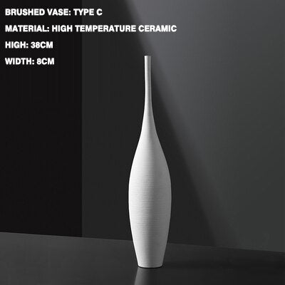 Vase en céramique style asiatique