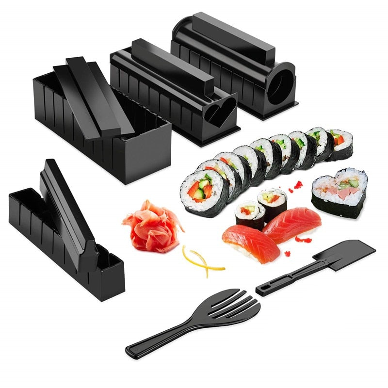 10Pcs/Set DIY Kit de fabrication de Sushi Roll