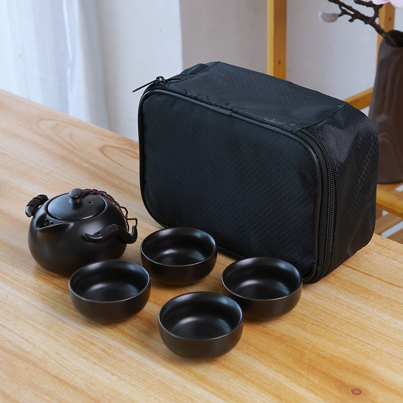 Set de thé japonais pour les voyages