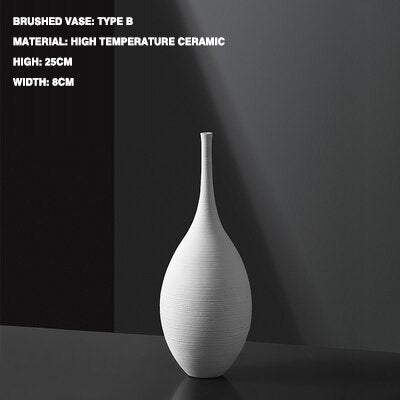 Vase en céramique style asiatique