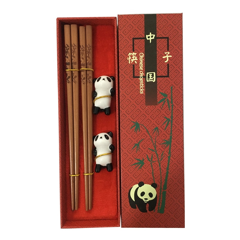 Coffret cadeau baguettes Panda