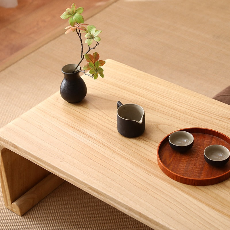 Table basse style japonais