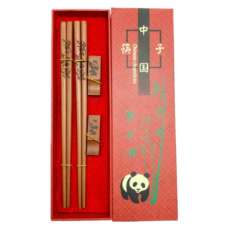 Coffret cadeau baguettes Panda