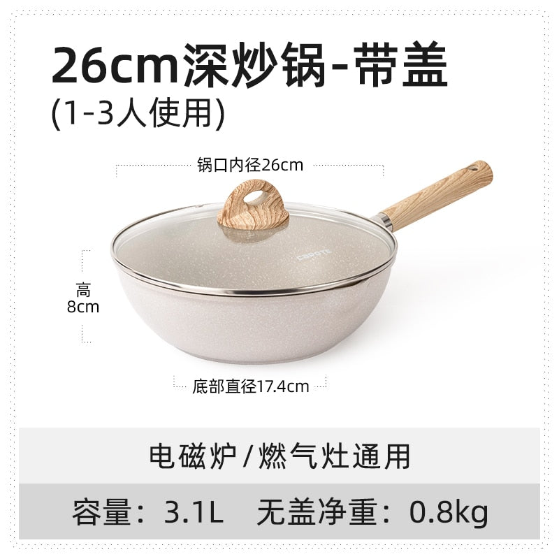 Poêle antiadhésive Wok de cuisine