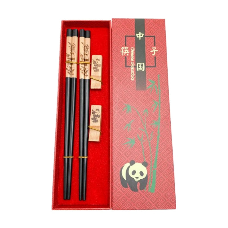 Coffret cadeau baguettes Panda