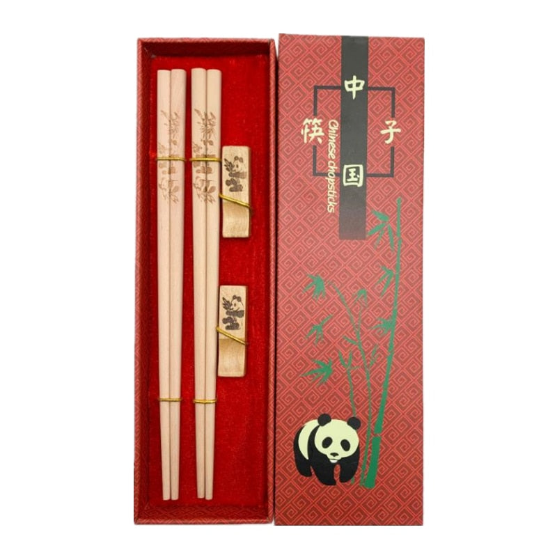 Coffret cadeau baguettes Panda