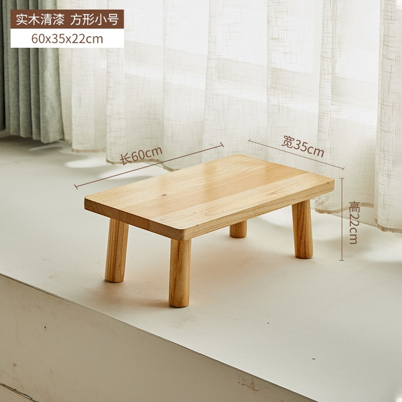 Table basse style japonais